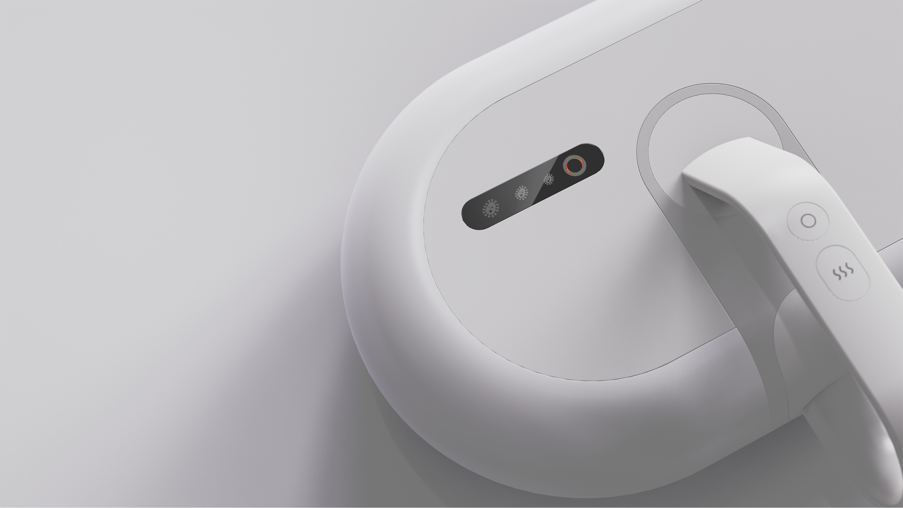 product design，industrial design，sample reels，Keyshot rendering，Mite remover，