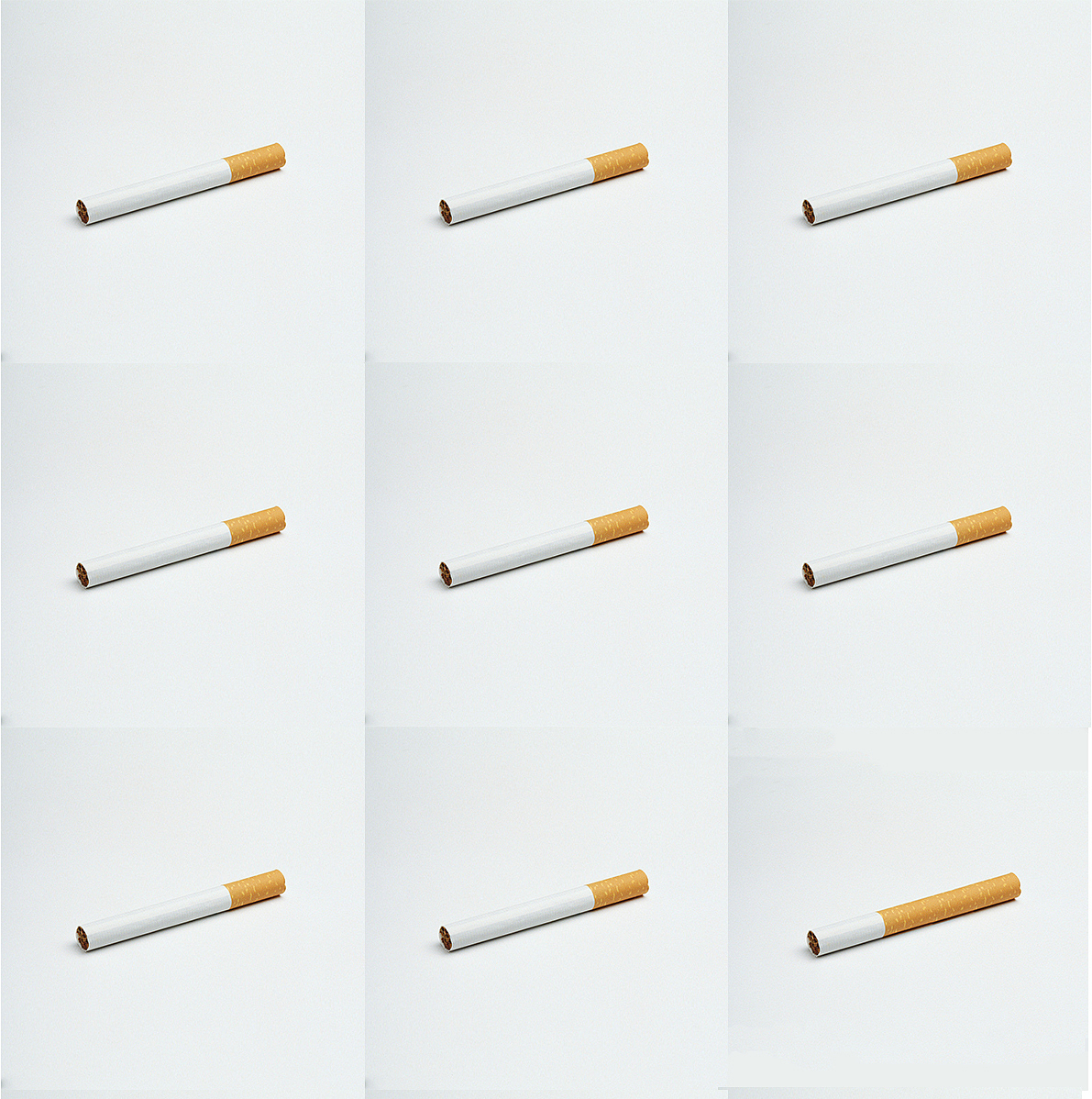 cigarette，proportion，Unconscious design，smoke，