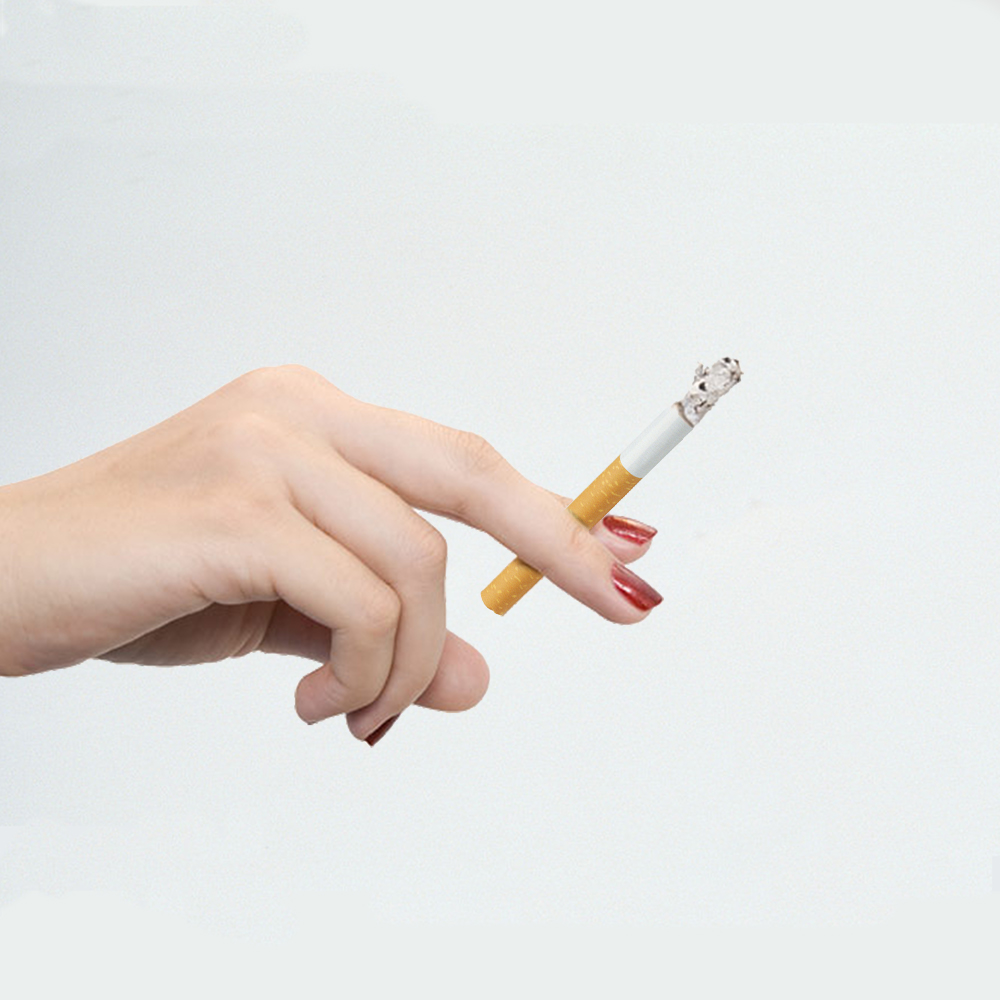 cigarette，proportion，Unconscious design，smoke，