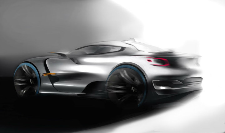 Automobile design，design sketch，
