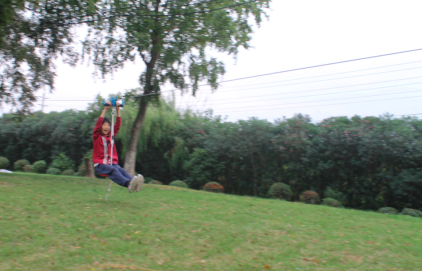 Children's swing，Pulley swing，Slip rope，Rope，