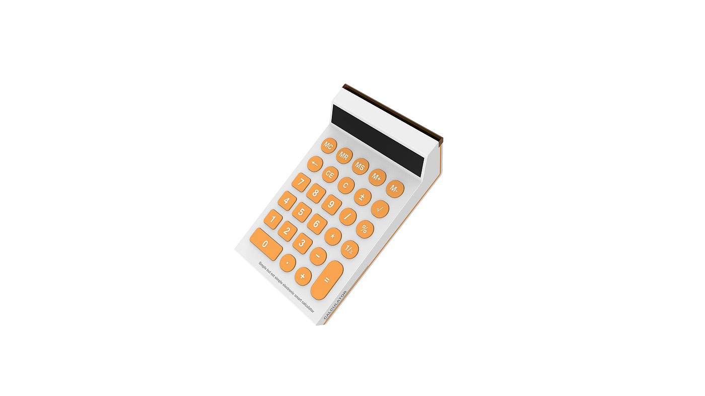 Calculator，Appearance design，product design，Office Supplies，