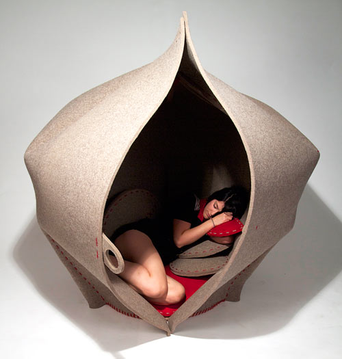 wool，Personal space，"Uterus" shape，Rest chair，
