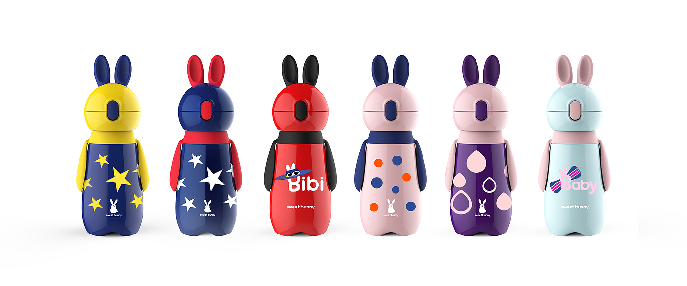 Wonderful Rabbit Series thermos cup，