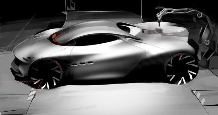 Automobile design，design sketch，