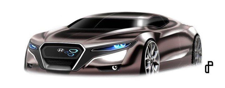 Automobile design，design sketch，