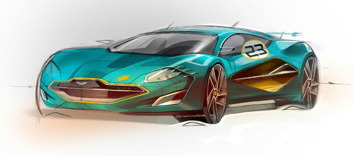 Automobile design，design sketch，