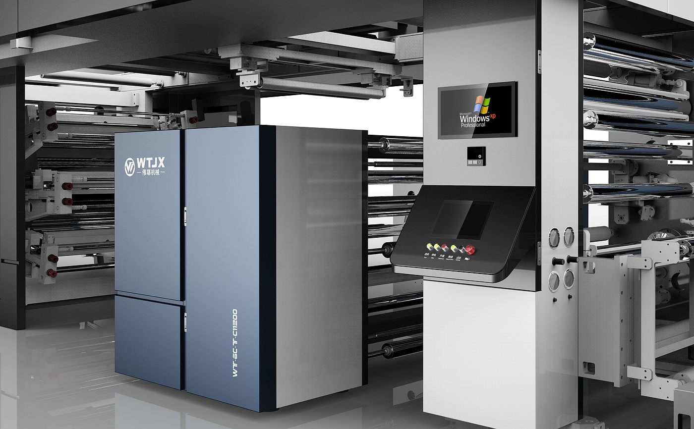 mechanical equipment，Printing equipment，Machinery manufacturing，Equipment appearance，