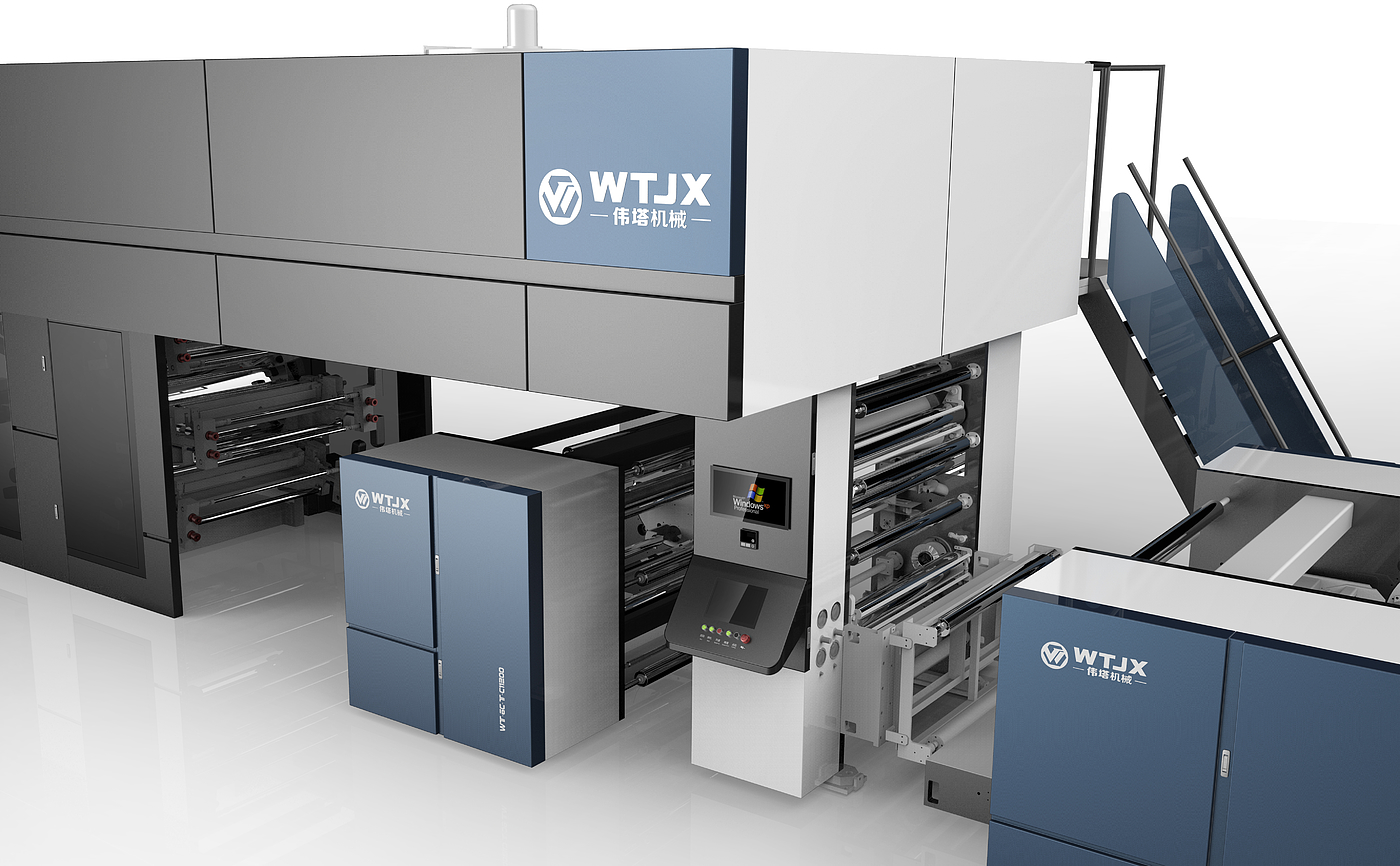mechanical equipment，Printing equipment，Machinery manufacturing，Equipment appearance，