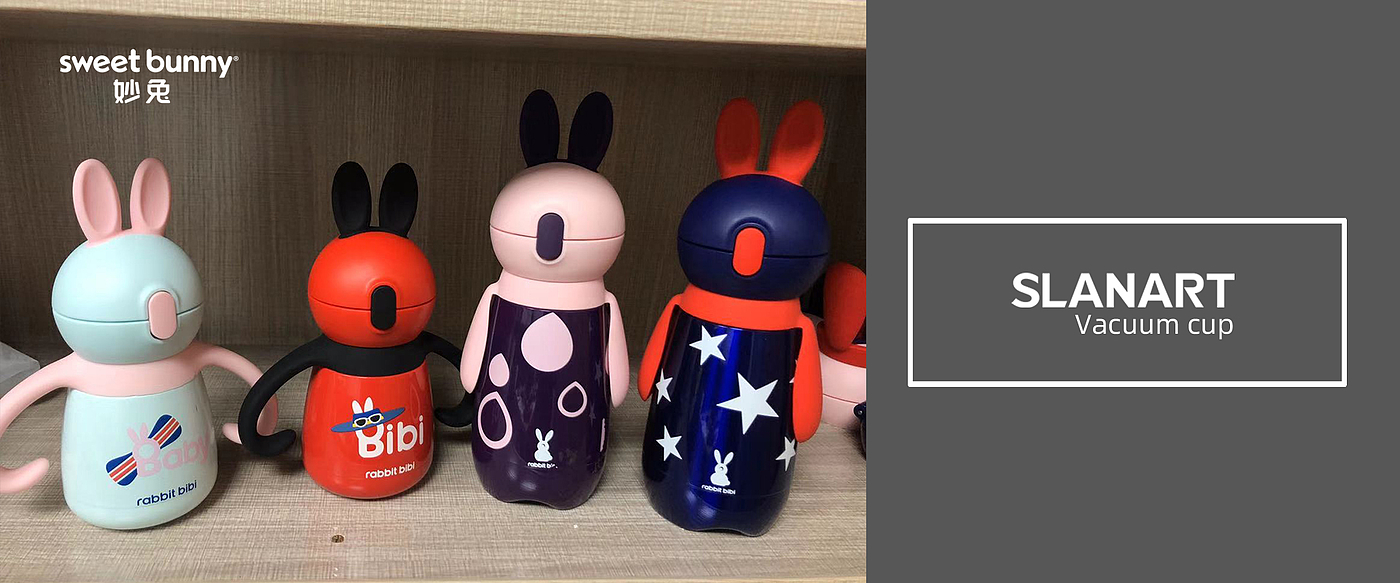 Wonderful Rabbit Series thermos cup，