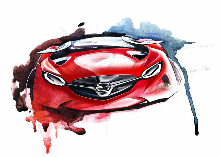 Automobile design，design sketch，