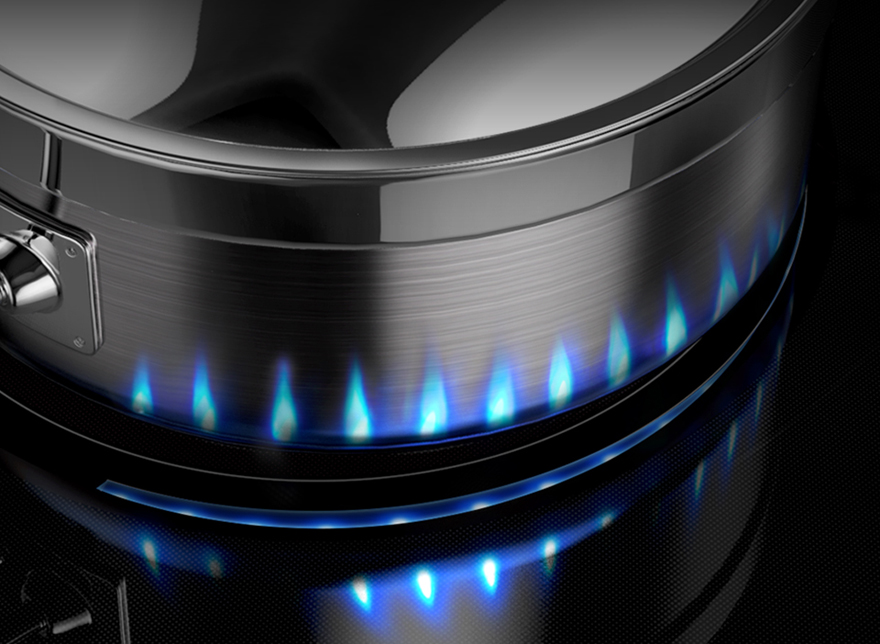 Samsung，Virtual flame，Electromagnetic furnace，Subvert tradition，