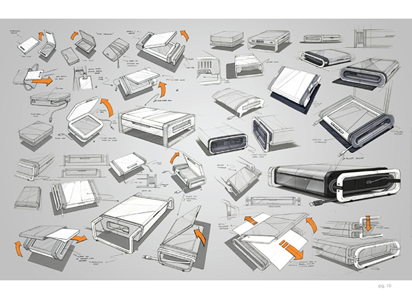 Portable，Flat panel scanner，facilitate，Office Supplies，