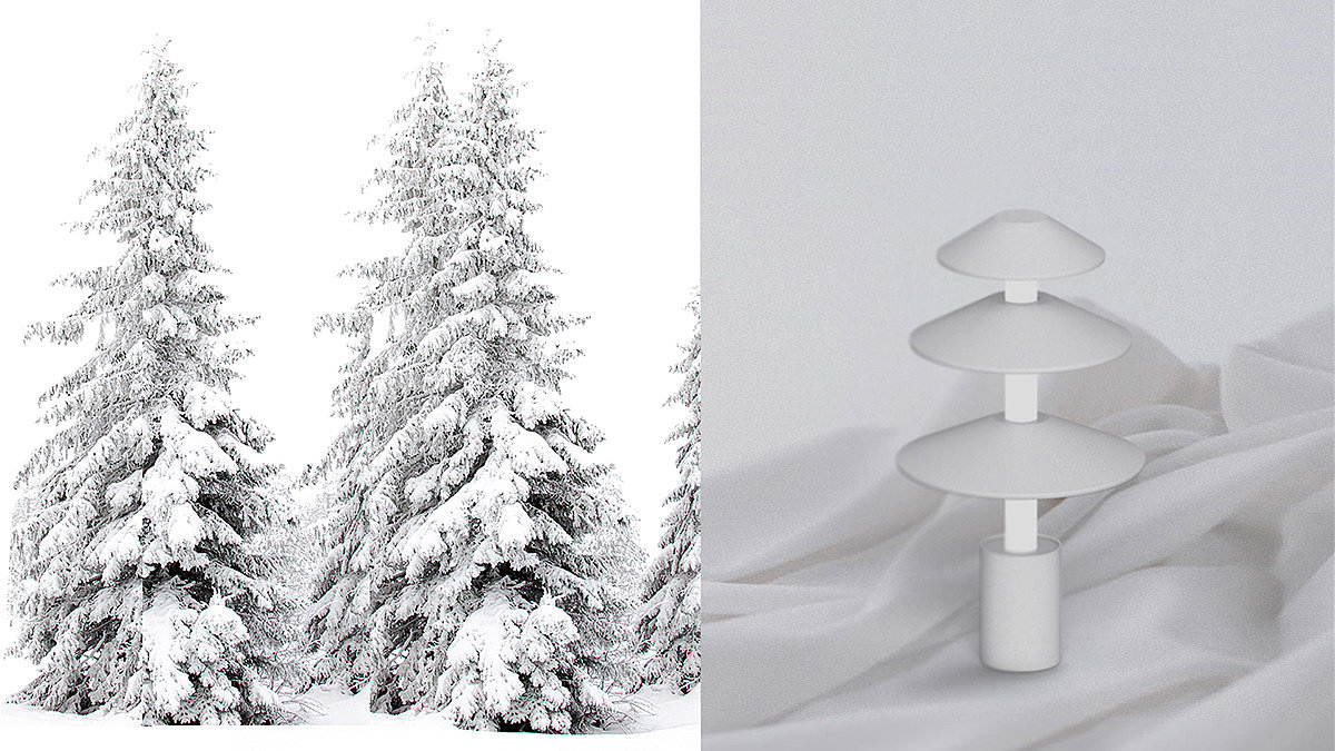 Christmas，Mini tree lamp，Lighting series，