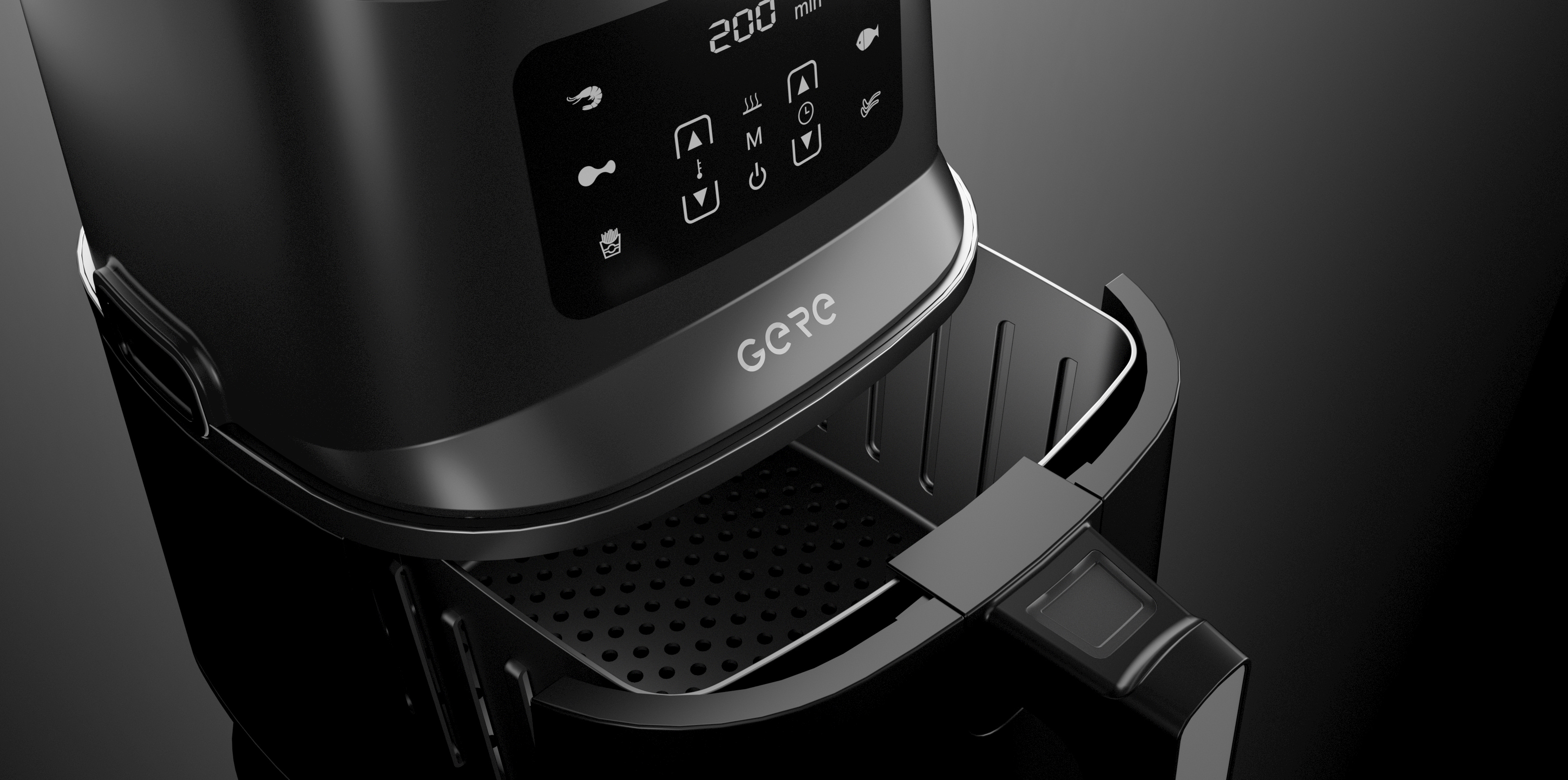 household electrical appliances，Air fryer，delicious food，health food，Healthy diet，Oil free health，Food production，