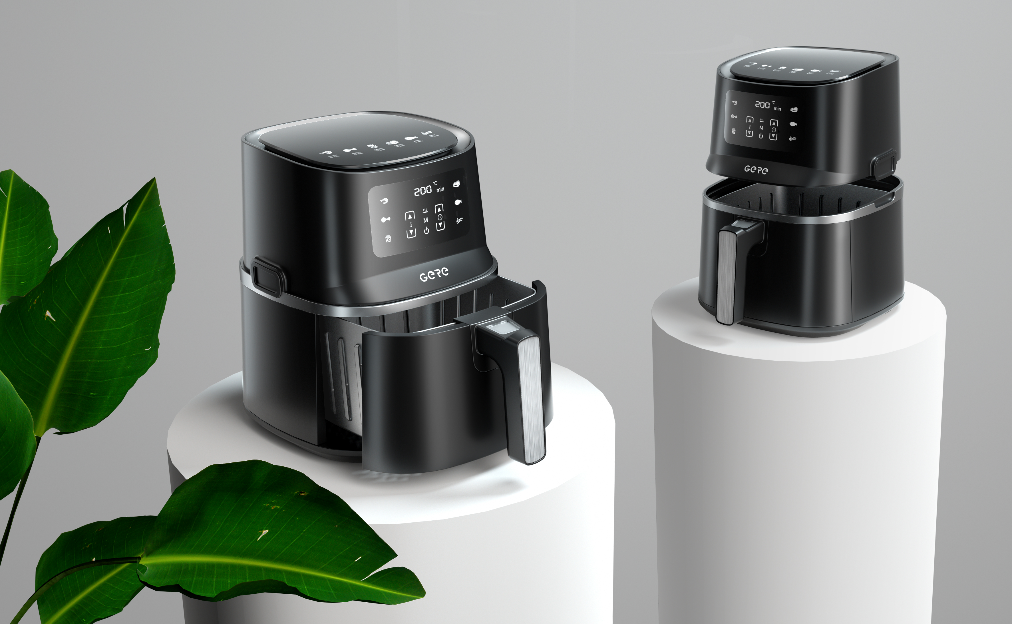 household electrical appliances，Air fryer，delicious food，health food，Healthy diet，Oil free health，Food production，