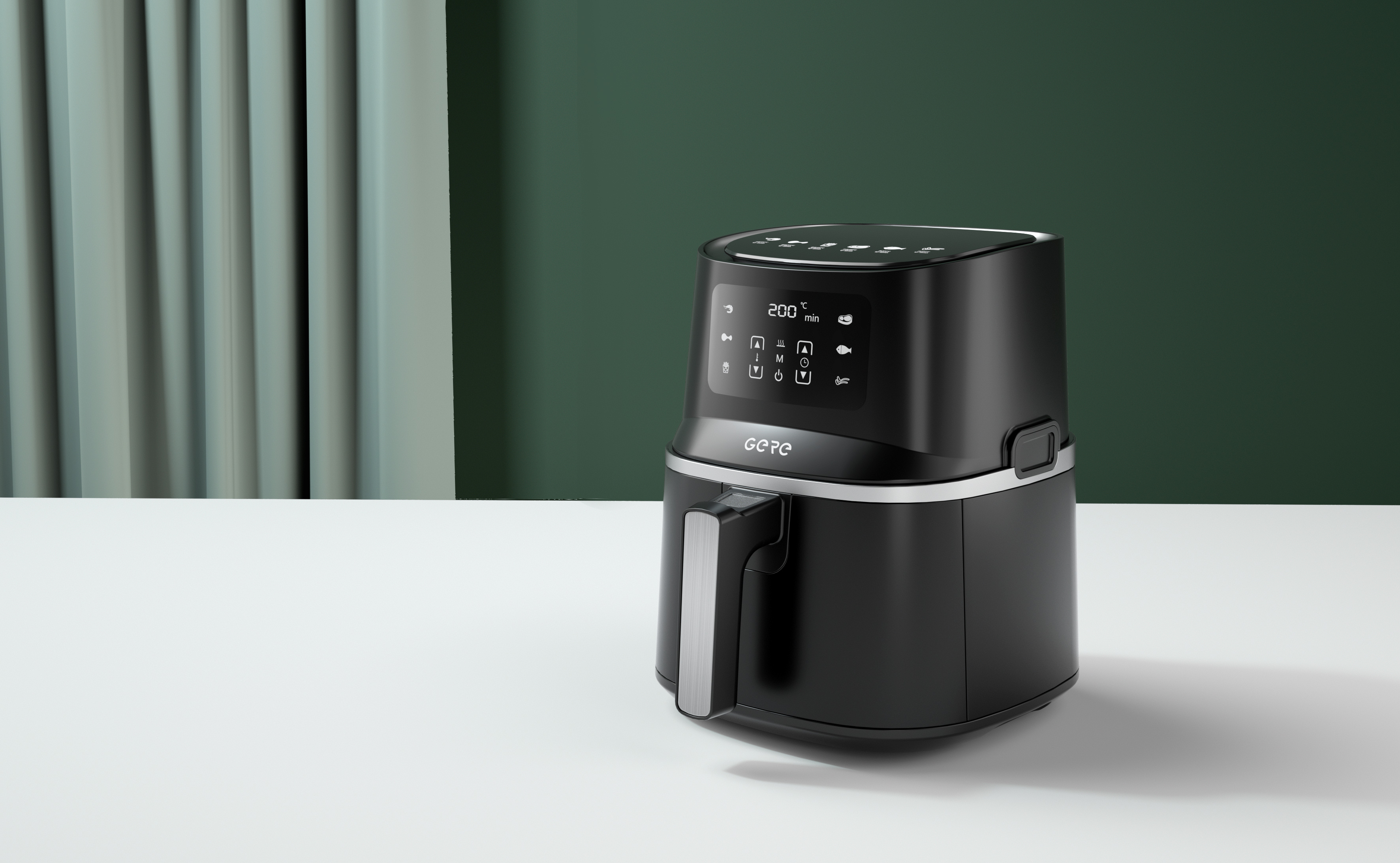 household electrical appliances，Air fryer，delicious food，health food，Healthy diet，Oil free health，Food production，