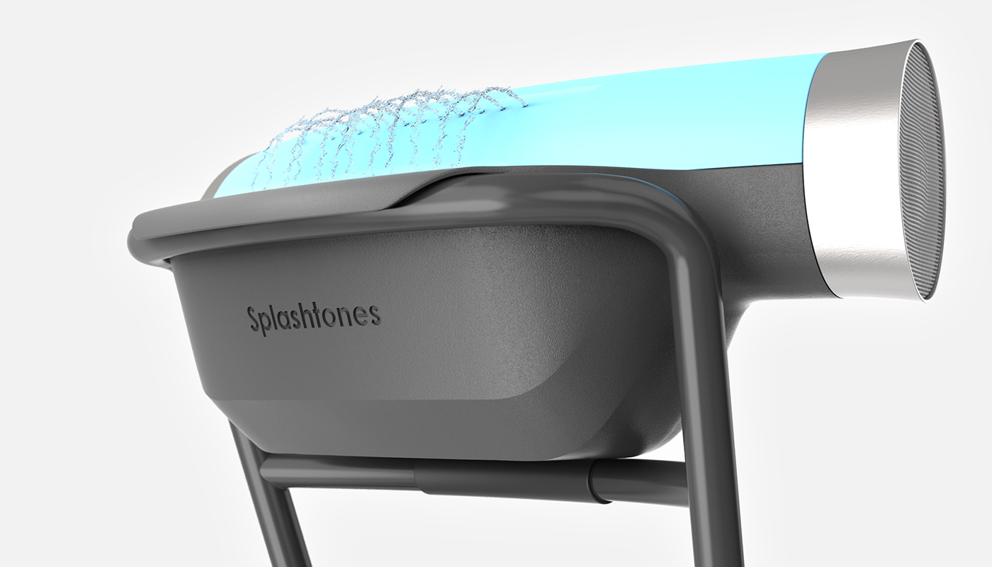 World first，Creative design，Water column instrument，splashtone，