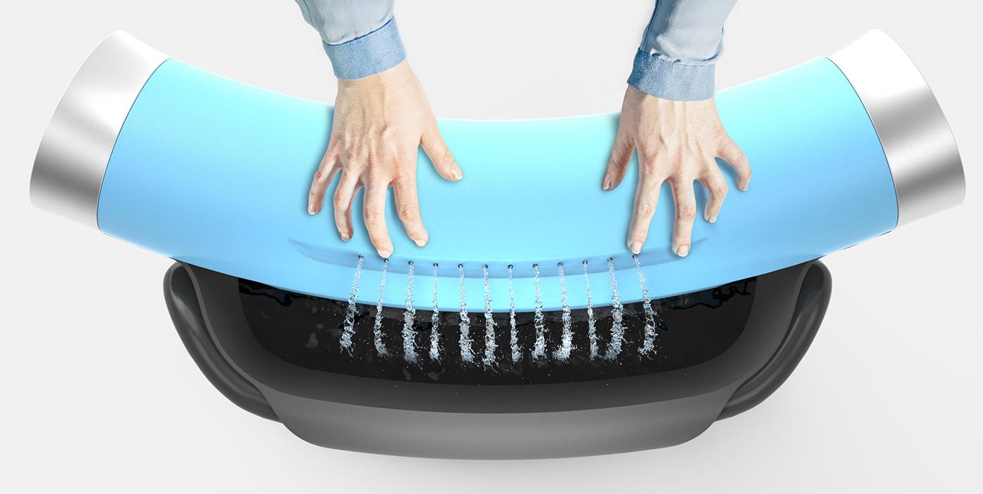 World first，Creative design，Water column instrument，splashtone，