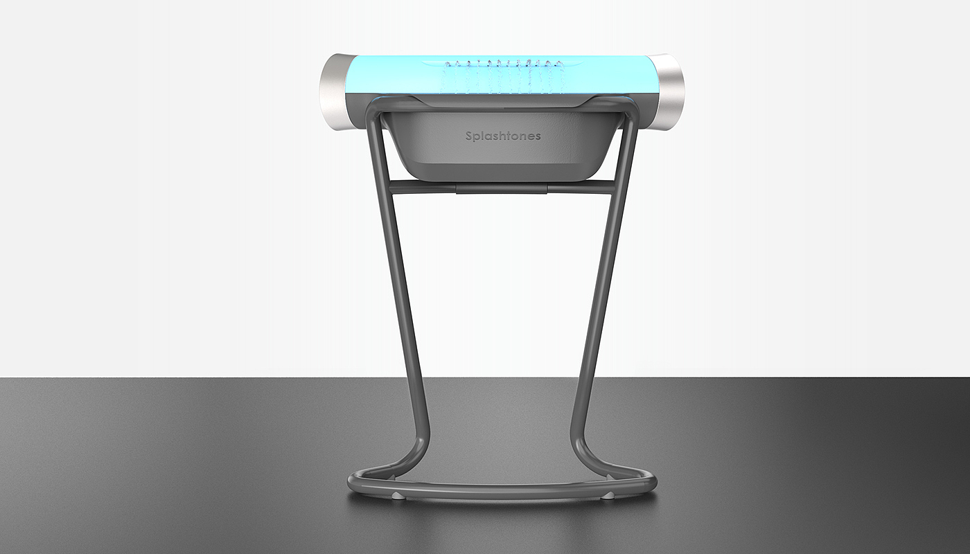 World first，Creative design，Water column instrument，splashtone，