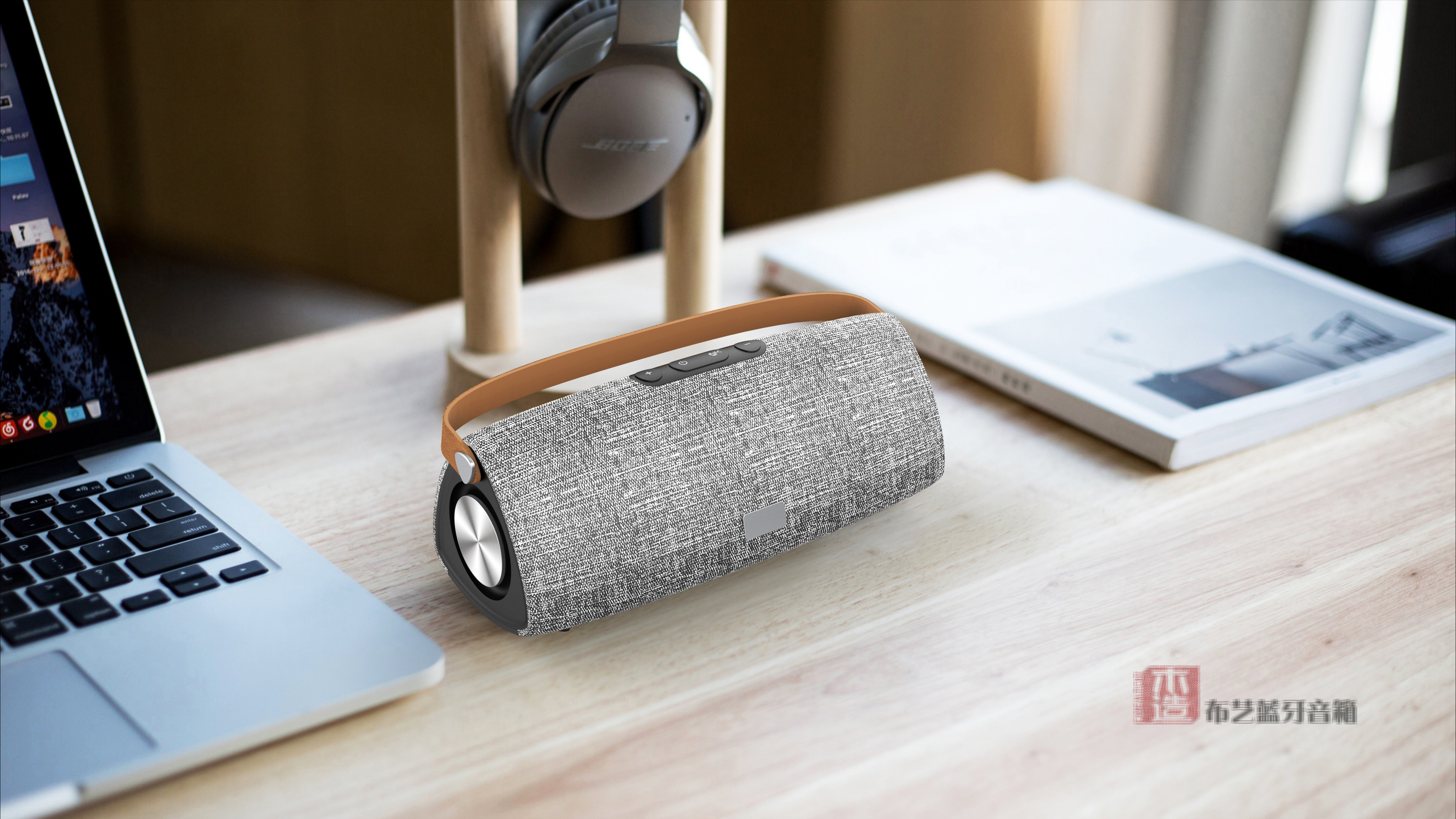 Linen，Fabric speaker，Bluetooth Speaker ，Portable speaker，Audio products，Outdoor products，