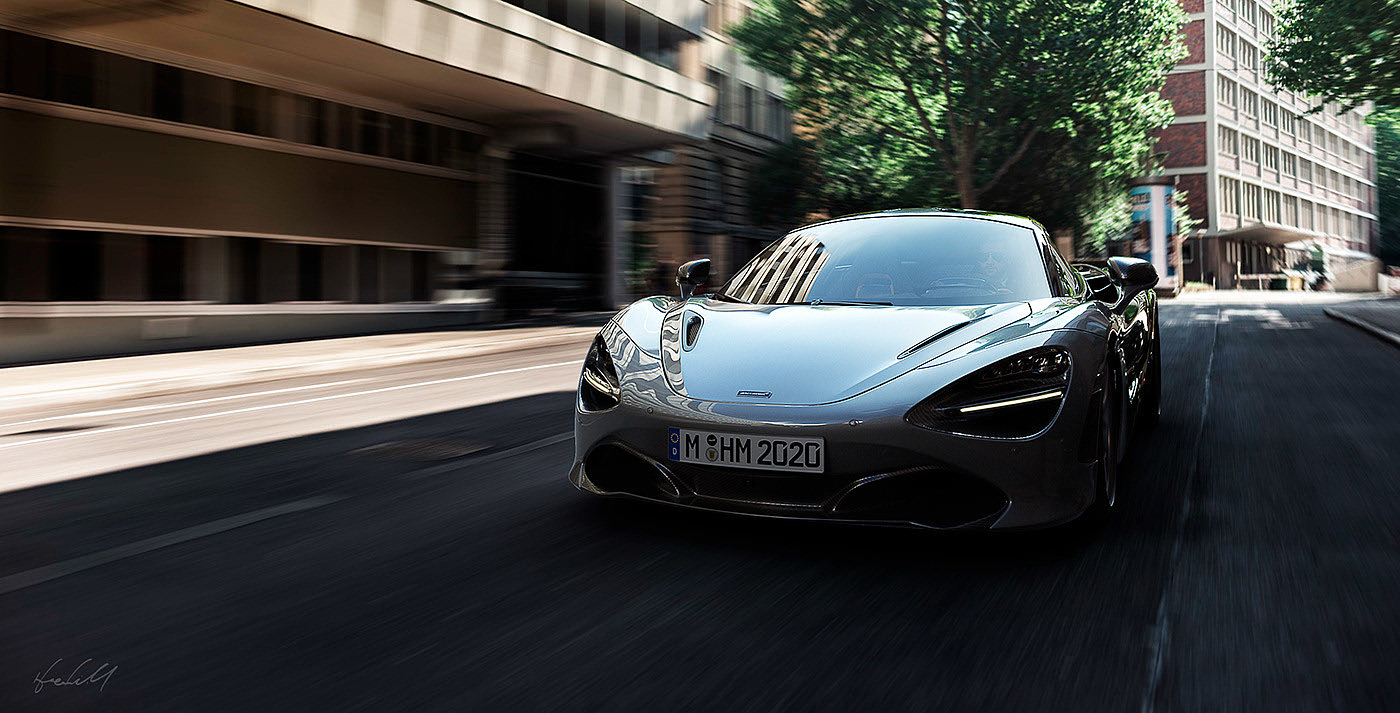 automobile，vehicle，Mclaren，Mclaren 720s，