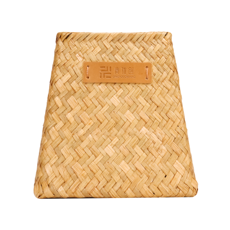 Straw flower basket，Woven vase，Floral ornaments，Pastoral style，