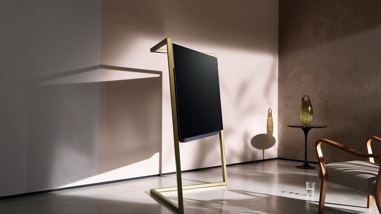 esthetics，loewe，Curved TV，Metal frame，Home video system，