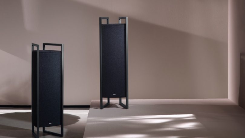 esthetics，loewe，Curved TV，Metal frame，Home video system，