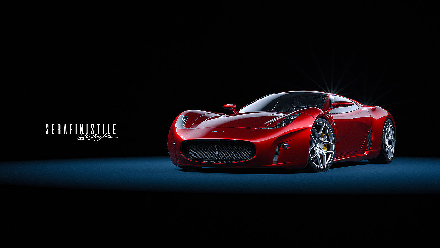 Sports car，automobile，vehicle，conceptual design，