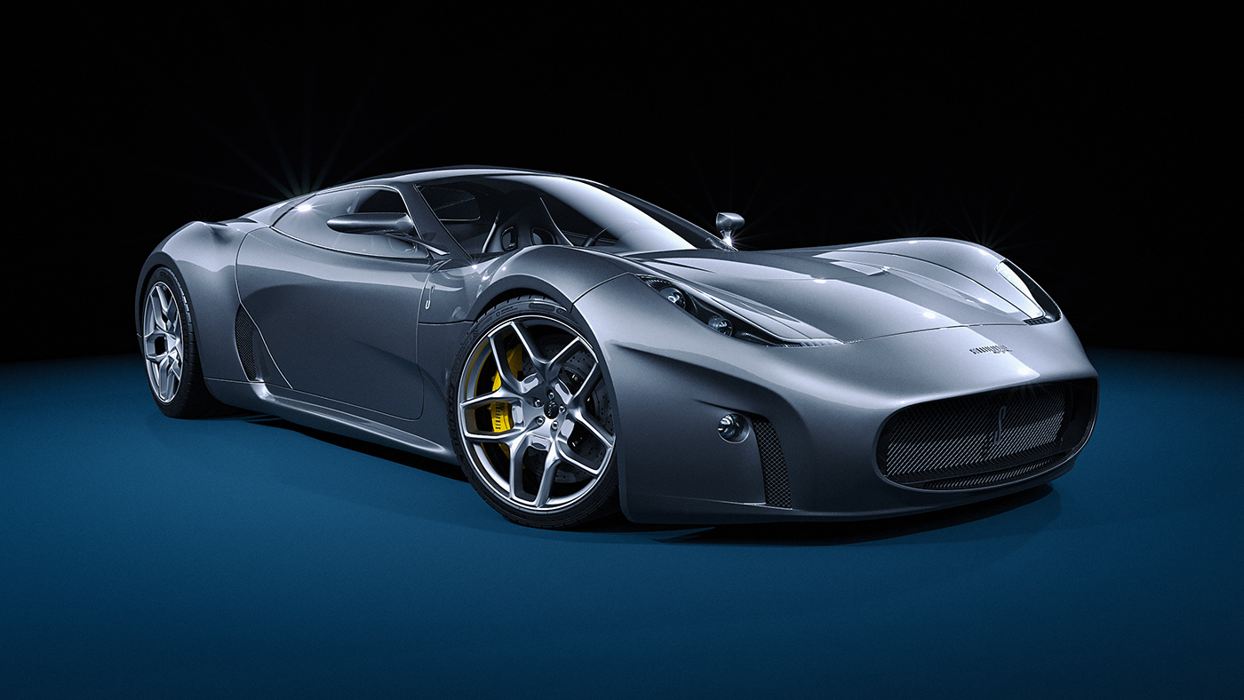 Sports car，automobile，vehicle，conceptual design，