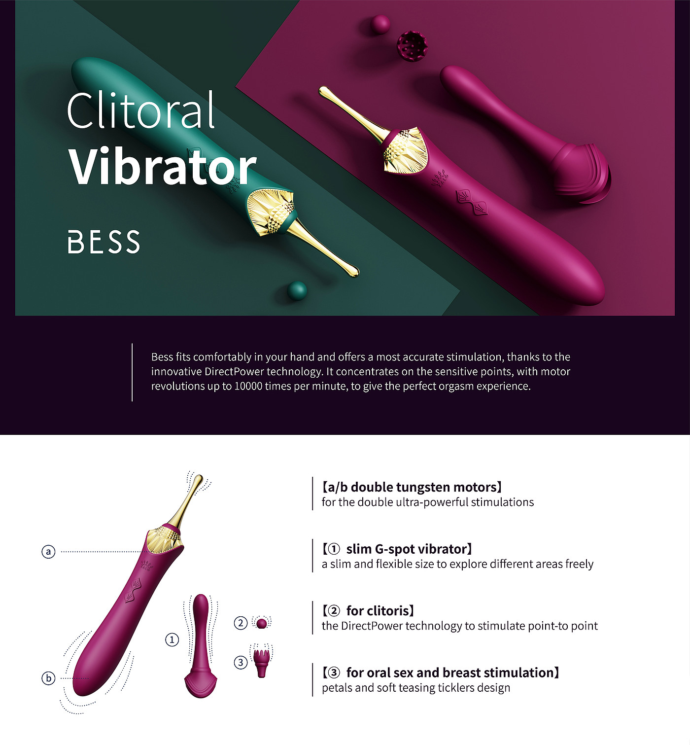 Sex toy，vibrating spear，Green，Egypt series，Creative design，