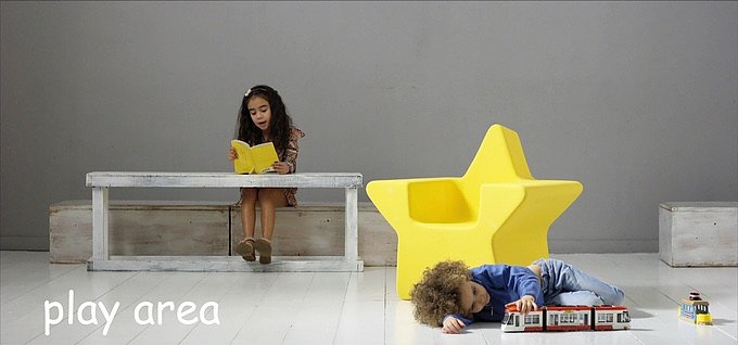 Star chair，child seat，waterproof，Recyclable materials，luminescence，