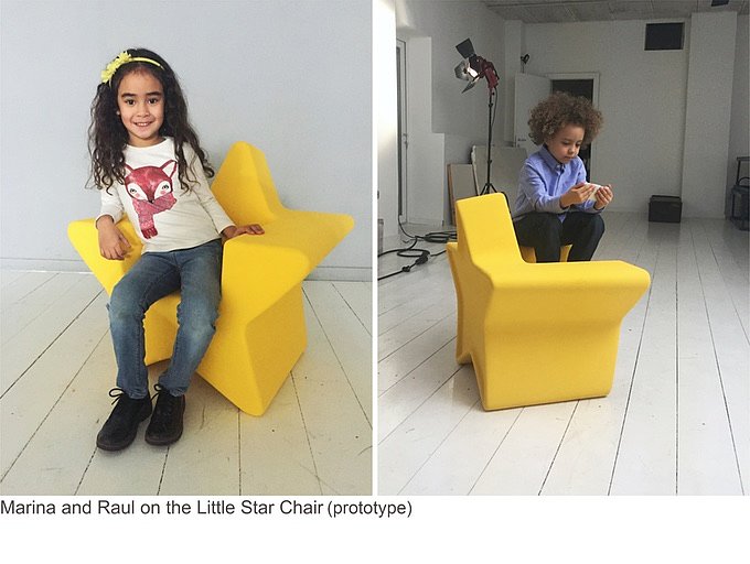 Star chair，child seat，waterproof，Recyclable materials，luminescence，