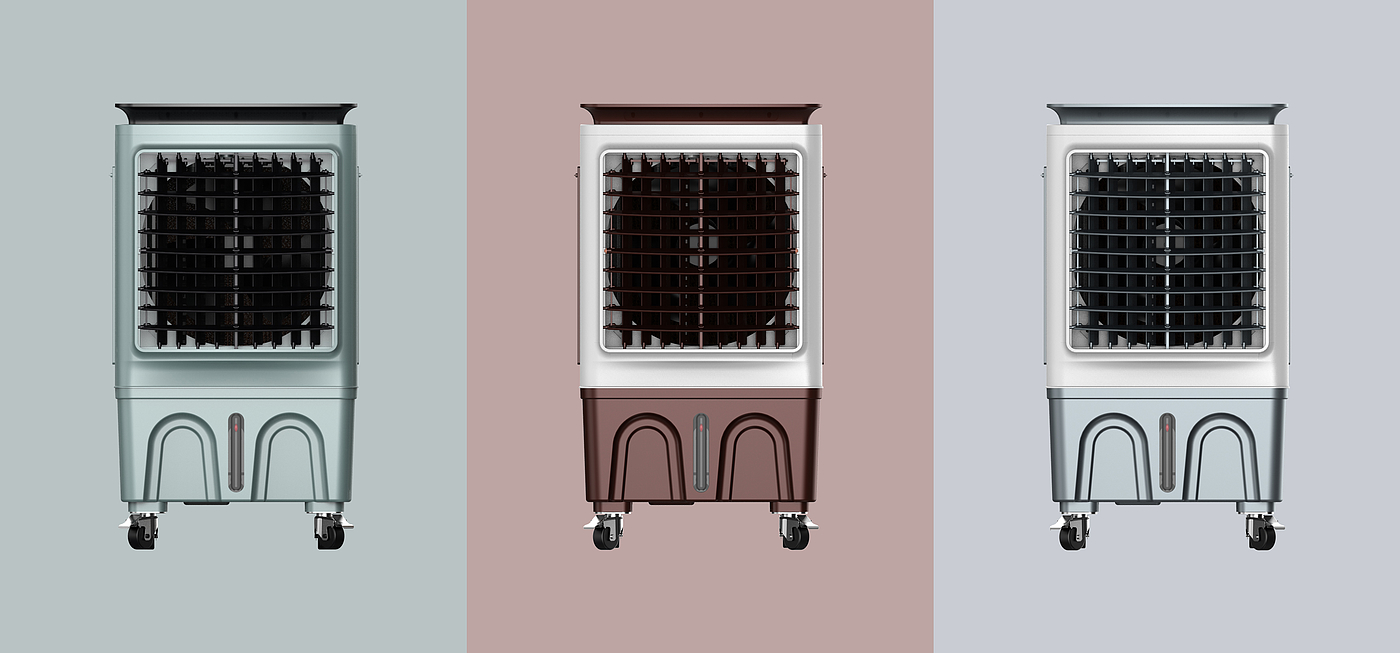 Air cooler，Industrial electrical appliances，Hot summer，product design，Pictographic industrial design，