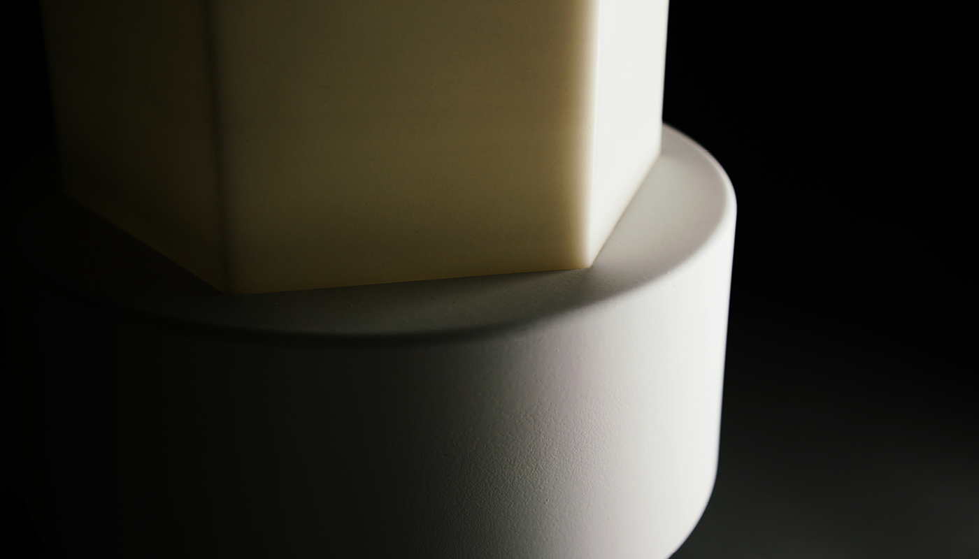 gemstone，Arco table lamp，Inspiration and inspiration，3D printing，product design，
