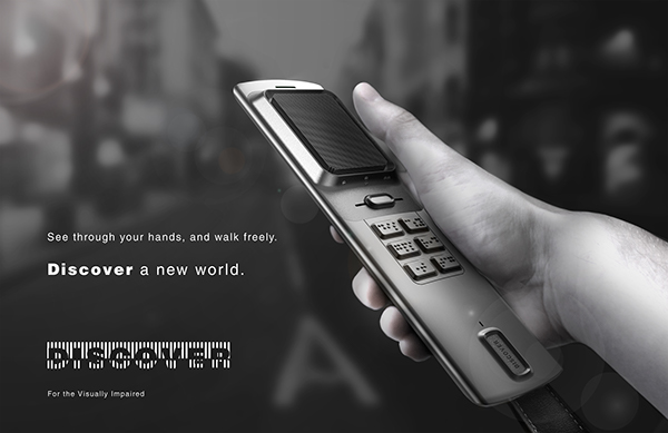 discover，Visual impairment，blind，Navigation remote control，Visual crutch，