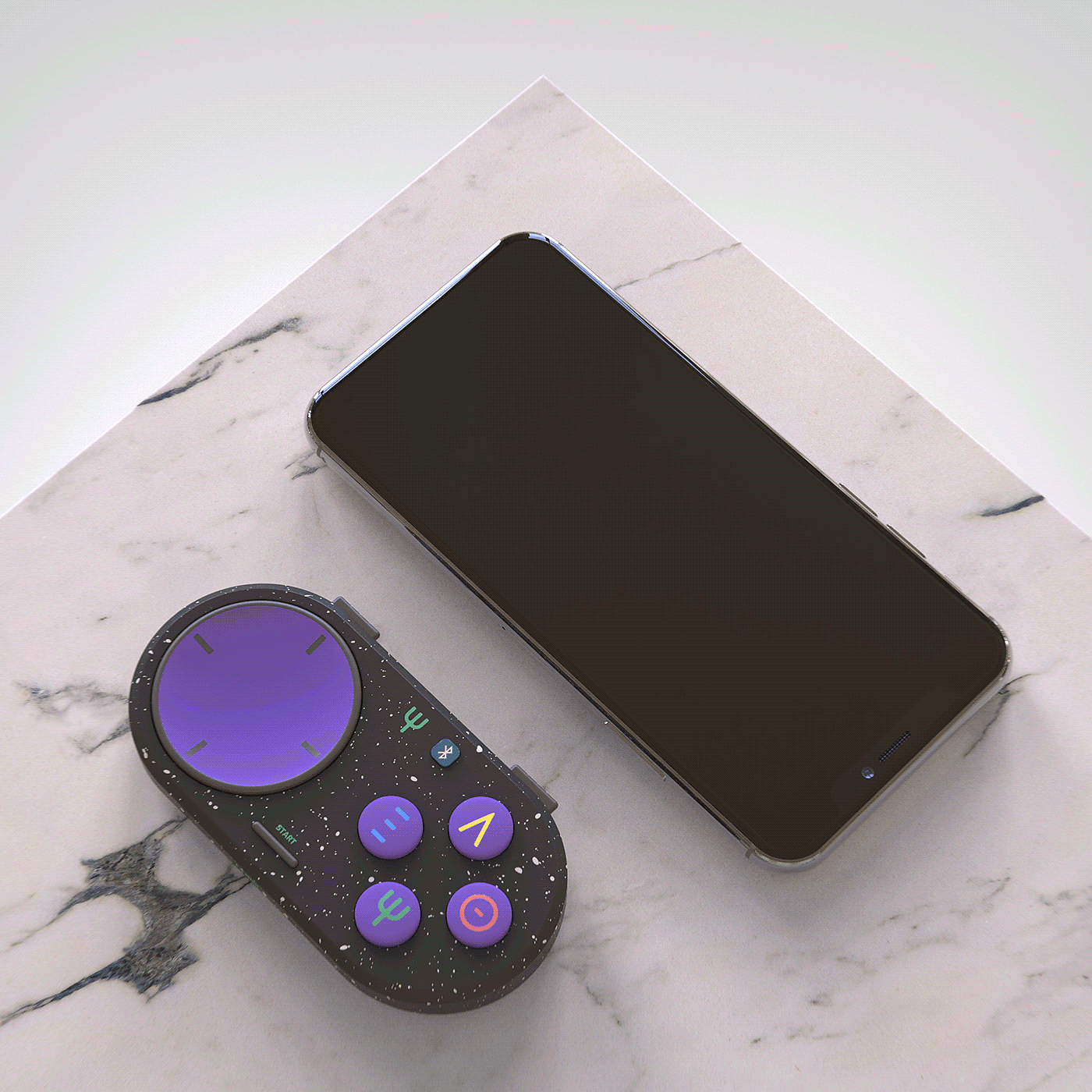 Psychistic，portable，controller，game，