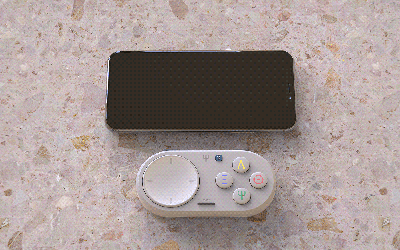 Psychistic，portable，controller，game，