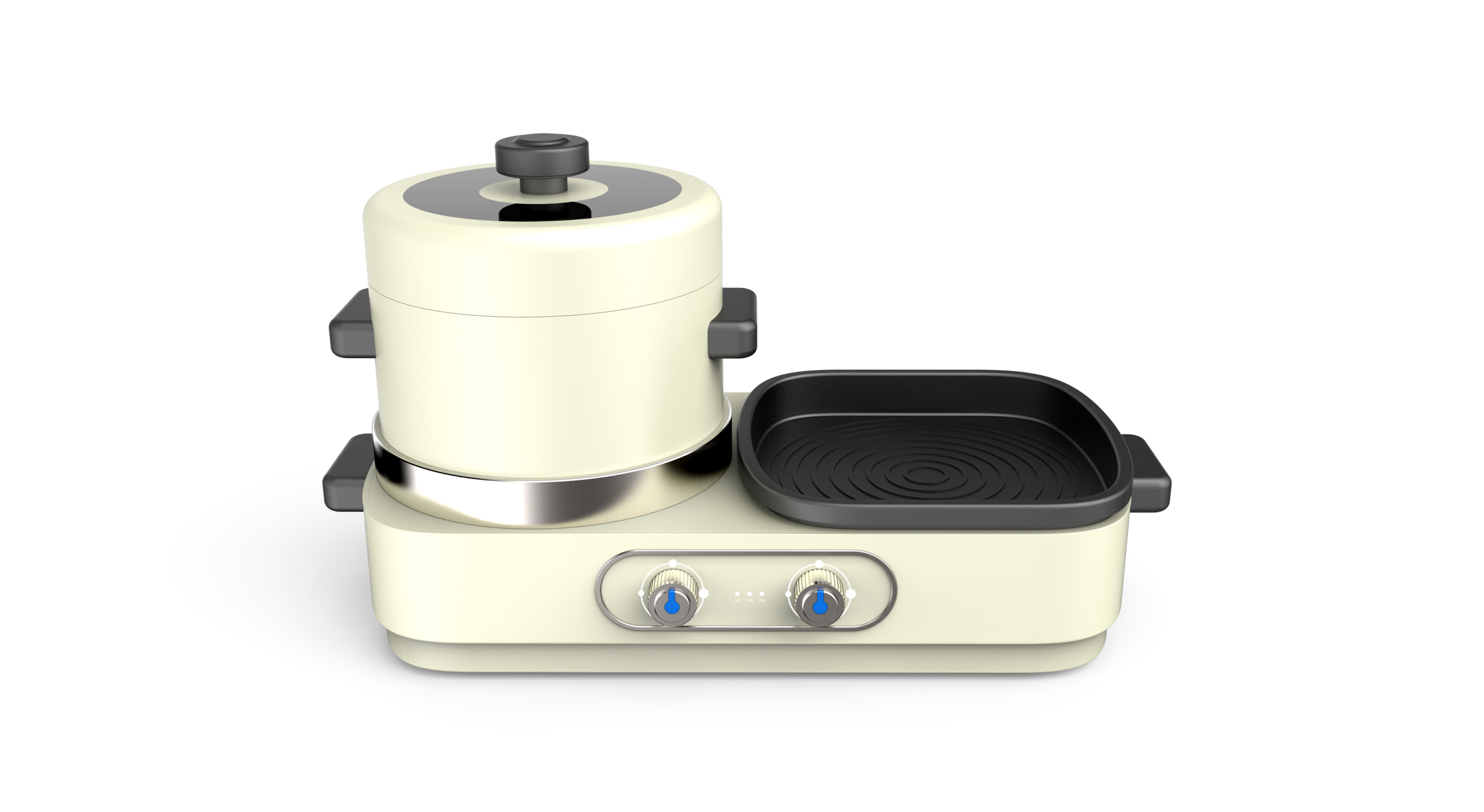 Design of multifunctional cooker，Kitchen appliance design，industrial design，Shenzhen design company，Shenzhen Industrial Design，