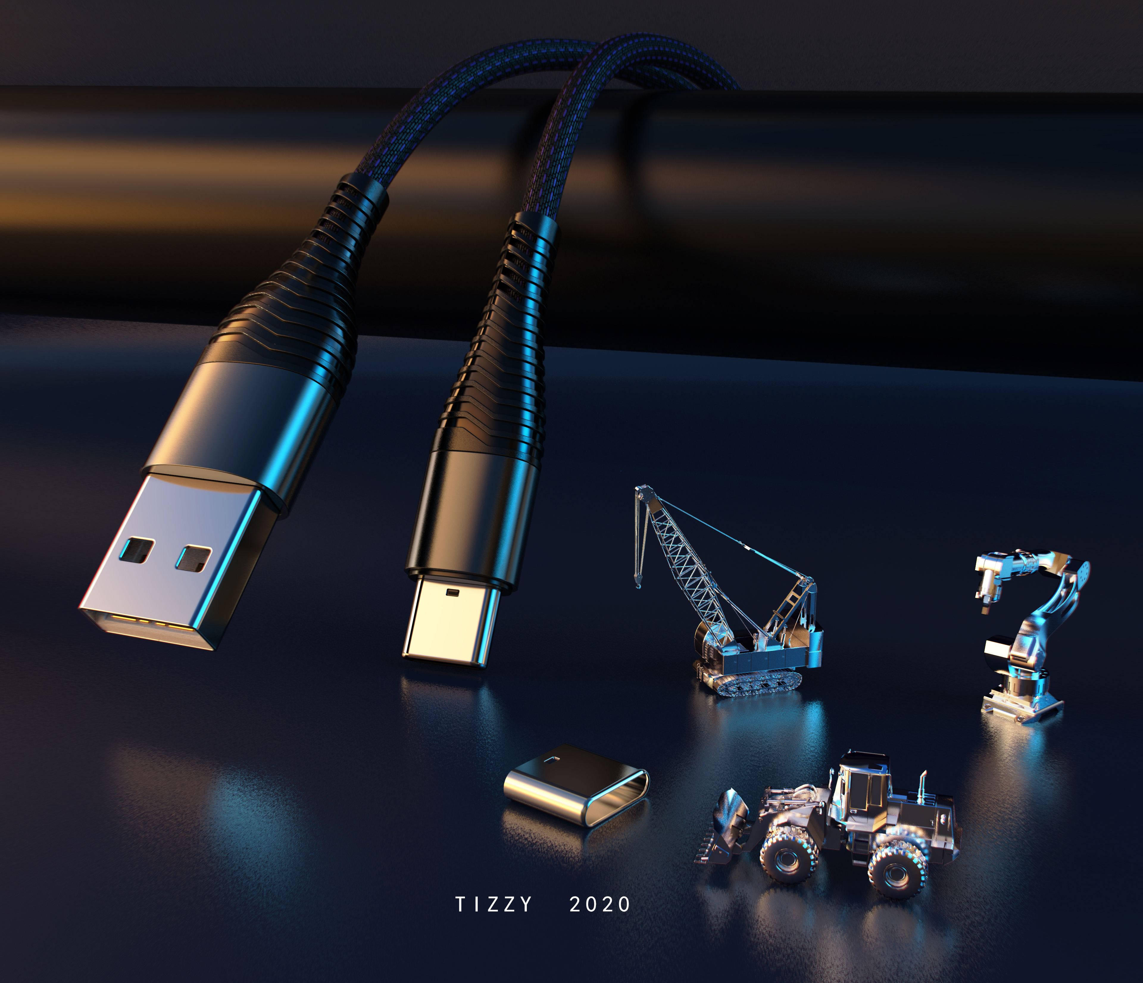 industrial design，keyshot，headset，Scene matching，