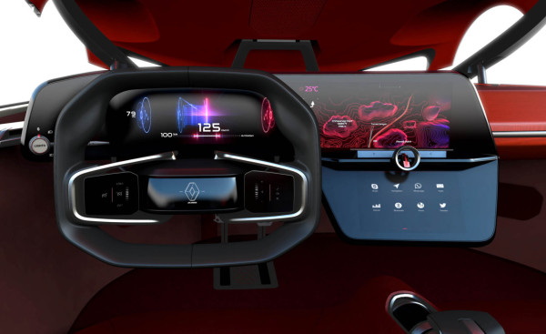 renault，Electric，concept，Sports car，treasurer，