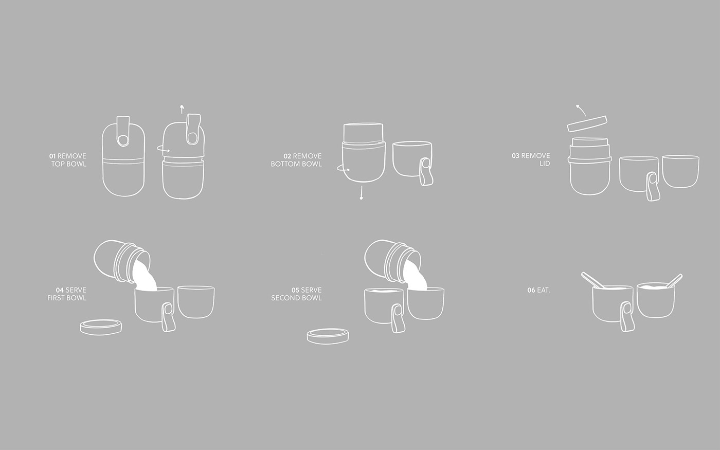 simple，texture，coloured ribbon，Lunch box，