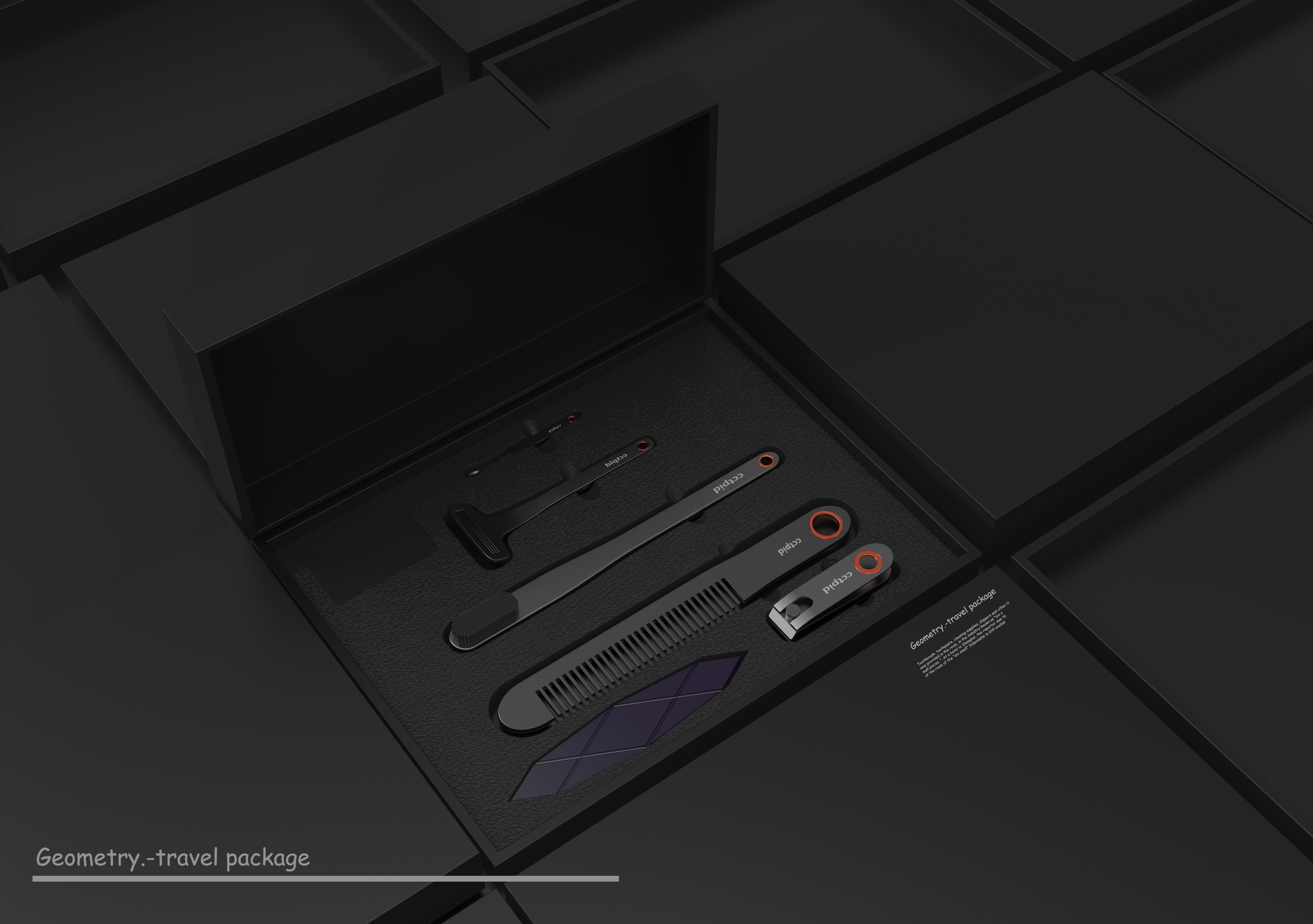 Geometry is simple design，