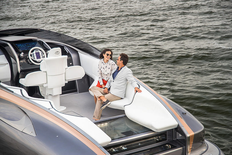 LEXUS，concept，Sports yacht，vehicle，