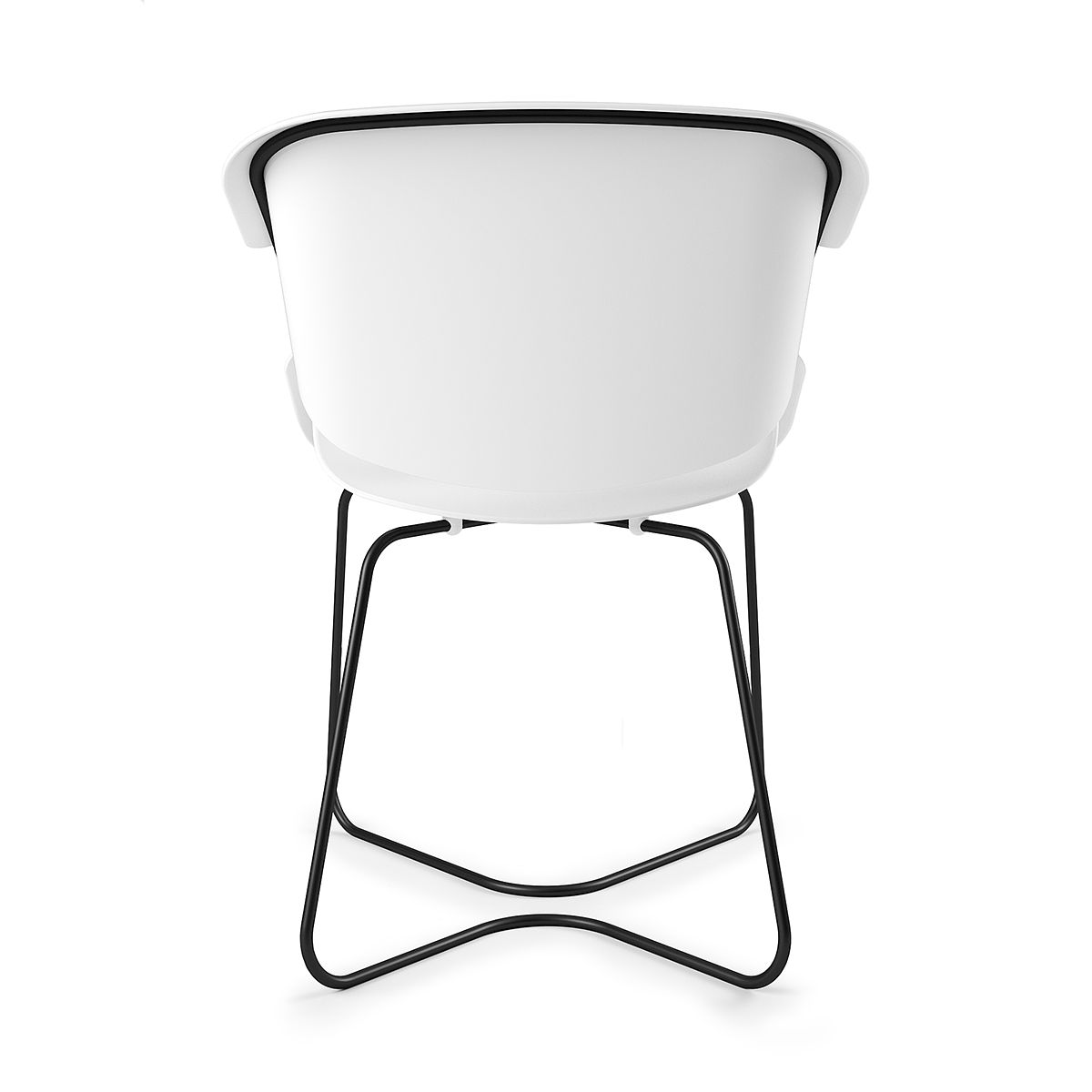 Tvil chair，furniture design ，simple and easy，Frame and line，