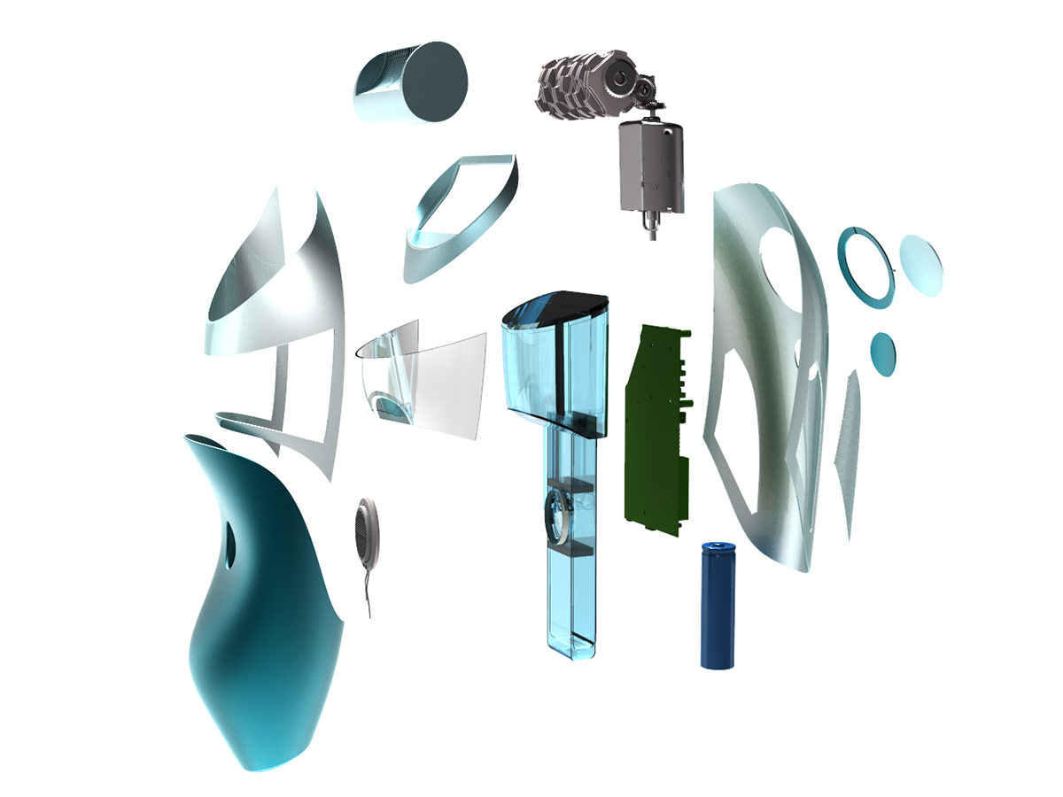 Hair Removal Tool，Depilation tool，Beauty tools，product design，