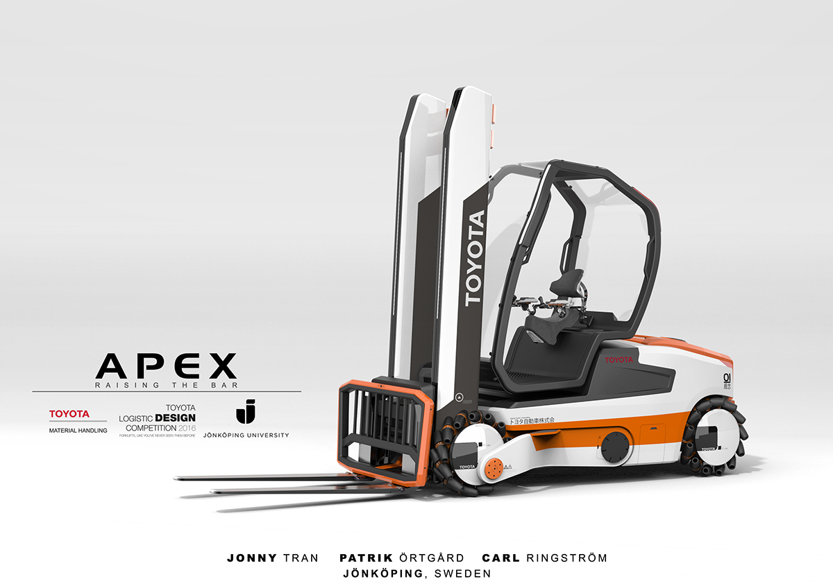 Lift higher，Toyota，Large mechanical equipment，Apex forklift，