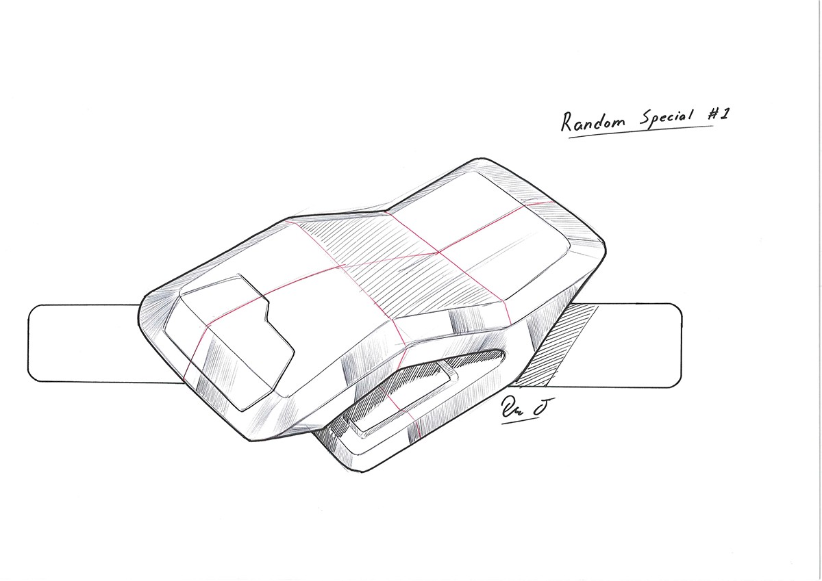 Hand drawn draft，Design appreciation，