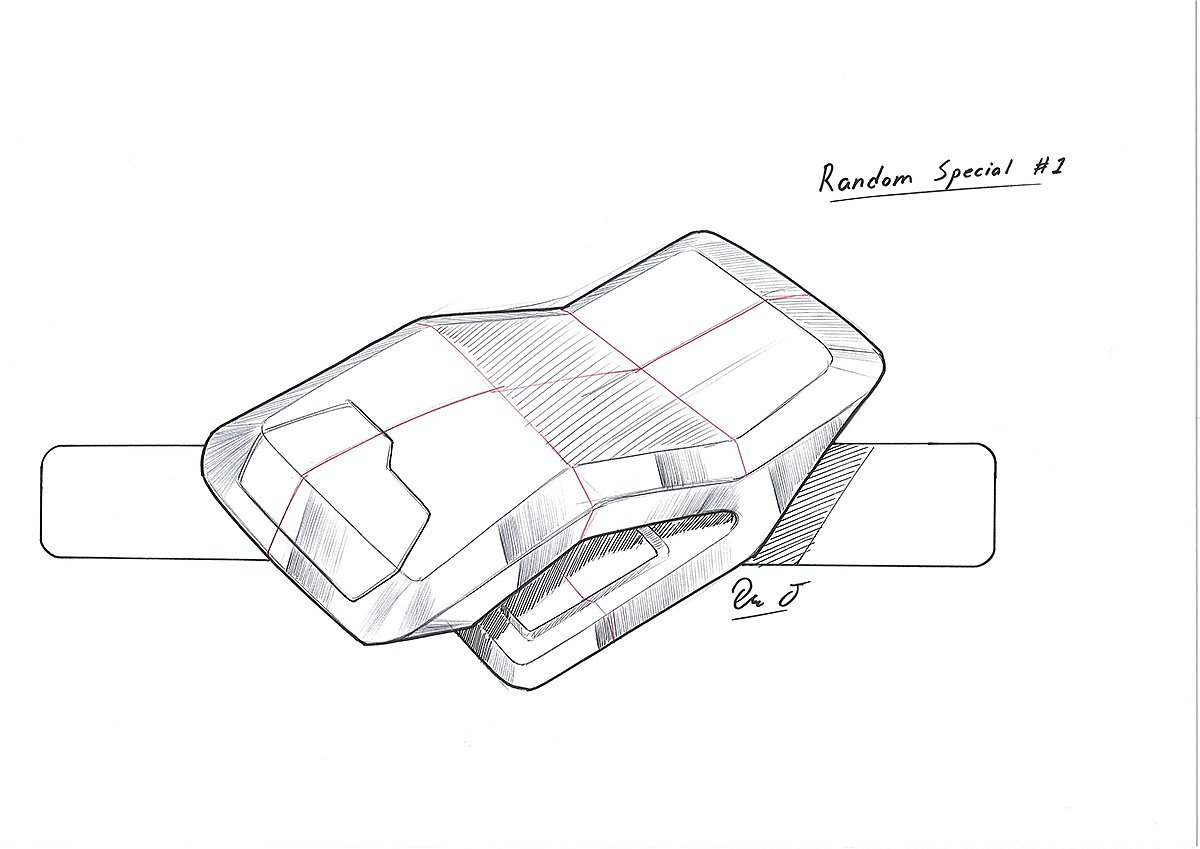 Hand drawn draft，Design appreciation，